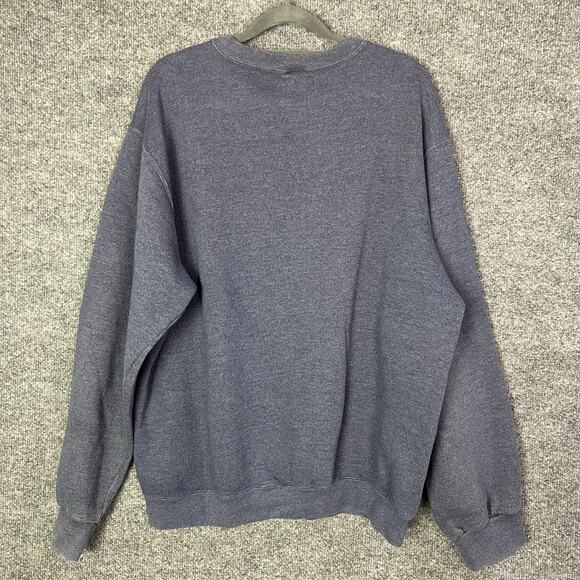 Vintage 90s Nike Crewneck Sweatshirt Swoosh Spellout‎ Logo Men's Size M USA MADE - Picture 3 of 9